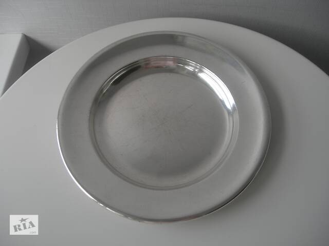 Антикварное блюдо, тарелка, бронза, Gebruder HEPP, 19 век, 6 клейм - Фото 5