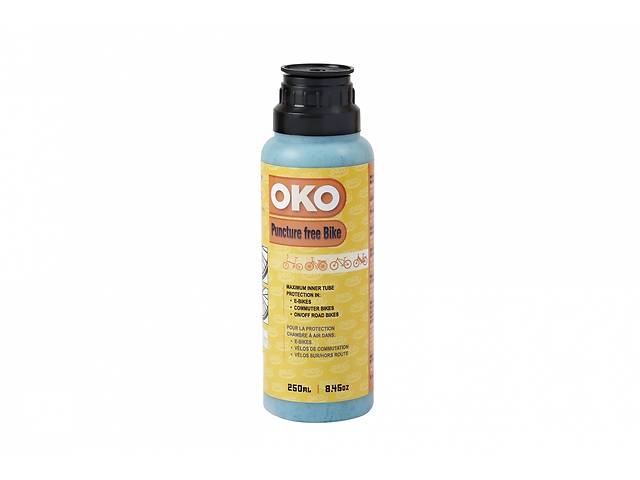 Антипрокольна рідина OKO Puncture Free Bike для покришок з камерами 250ml