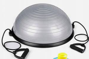 Балансувальна платформа Springos Bosu Ball 57 см BT0002 Silver Купи уже сегодня!