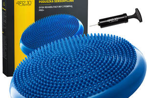 Балансувальна подушка-диск 4FIZJO PRO+ 33 см (сенсомоторна) масажна 4FJ0022 Blue Купи уже сегодня!