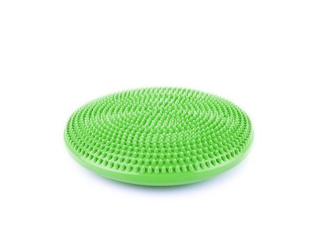 Балансировочный диск-подушка массажный Spokey Fit Seat Зеленая (s0517)
