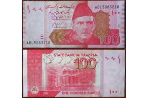 Банкнота 100 рупій Пакистану 2021 р aUNC
