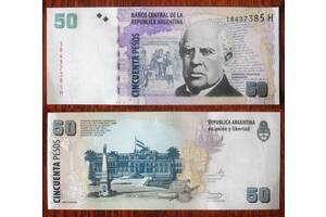Банкнота 50 песо Аргентини 2014 р UNC