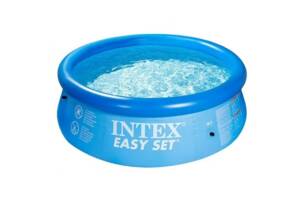 Басейн сімейний 'Easy Set' INTEX 28110 Басейн сімейний, наливний, 244Х76 см, 2 419 л (при заповненні на 80%)