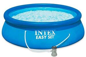 Бассейн надувной с фильтр-насосом Intex Easy Set Pool 28142 366х84 см