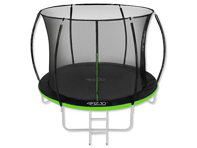 Батут с внутренней сеткой 4FIZJO Pro 10FT 312 см 4FJ0311 Black/Green