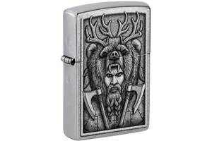 Бензиновая зажигалка Zippo 207 Barbarian Design (48731)