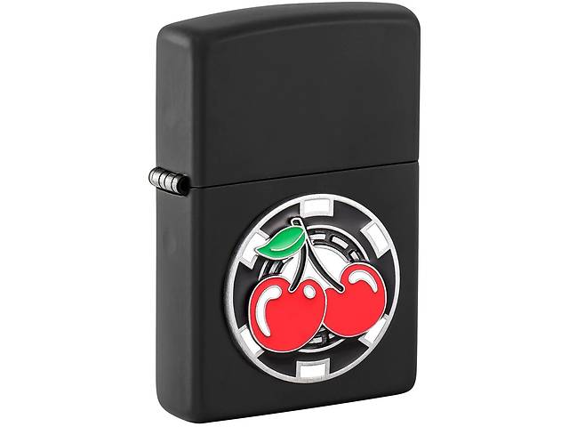 Бензиновая зажигалка Zippo 218 Cherries Poker Chip (48905)