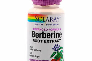 Берберин Solaray экстракт корня 60 капсул (19936)