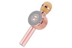 Беспроводной караоке микрофон WSTER WS-668 Pink (1329323259)