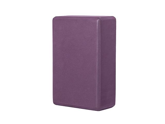 Блок для йоги Flow Brick Bodhi 22.8x15x7.6 cм фиолетовый
