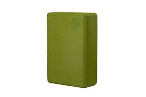 Блок для йоги Flow Brick Bodhi 22.8x15x7.6 cм зеленый