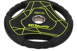 Блины диски MDBuddy TA-9647 15 кг Черный (58508189)