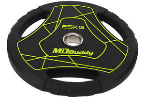 Блины диски MDBuddy TA-9647 25 кг Черный (58508189)