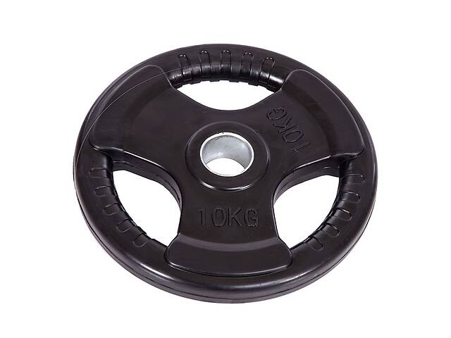 Блины диски обрезиненные FDSO TA-5706 10 кг Черный (58508105)