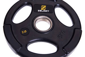 Блины диски обрезиненные Zelart TA-2673 5 кг Черный (58363166)