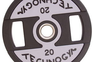 Блины диски полиуретановые TECHNOGYM TG-1837-20 20кг Черный