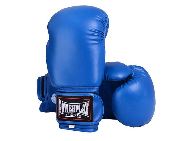 Боксерські рукавиці PowerPlay 3004 12 унцій Сині (PP_3004_12oz_Blue)