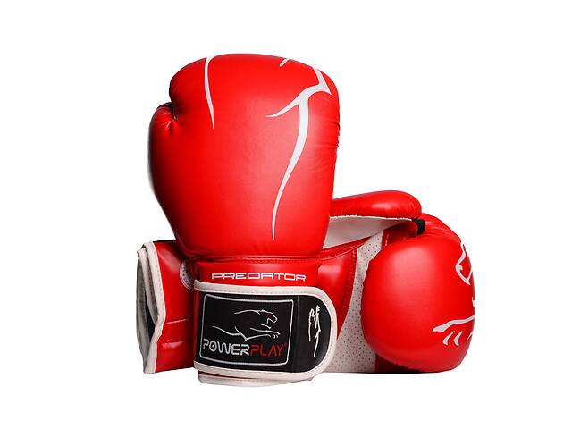 Боксерські рукавиці PowerPlay 3018 16 унцій Червоні (PP_3018_16oz_Red)