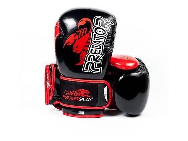 Боксерские перчатки 3007 PowerPlay 14oz Черный (37228007)