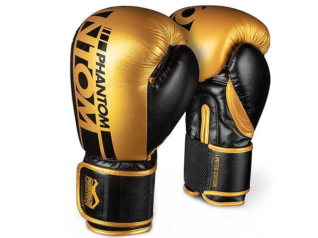 Боксерские перчатки APEX Elastic PHBG2215 Phantom 16oz Золотистый (37621008)
