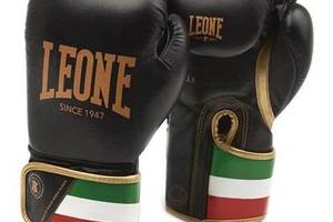 Боксерские перчатки Leone Italy Leone 1947 12oz Черный (37333007)