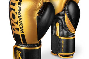 Боксерские перчатки Phantom Apex Elastic Gold 14 унций