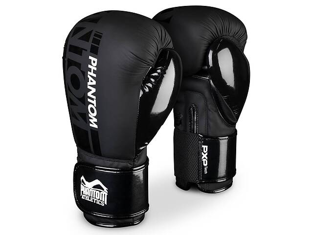 Боксерские перчатки Phantom APEX Speed 12 унций Black