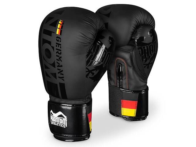 Боксерские перчатки Phantom Germany 12 унций Black