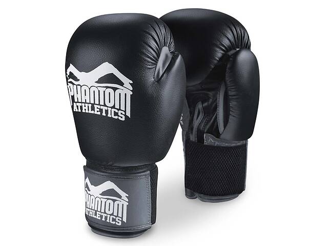 Боксерские перчатки Phantom Ultra 12 унций Black