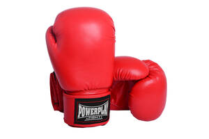 Боксерские перчатки PowerPlay 3004 Classic Красные 12 унций