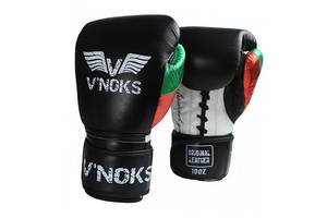 Боксерские перчатки V`Noks Mex Pro Training V`Noks 12oz Черный (37349011)