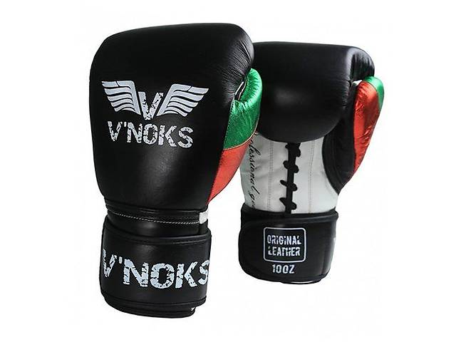 Боксерские перчатки V`Noks Mex Pro Training V`Noks 12oz Черный (37349011)