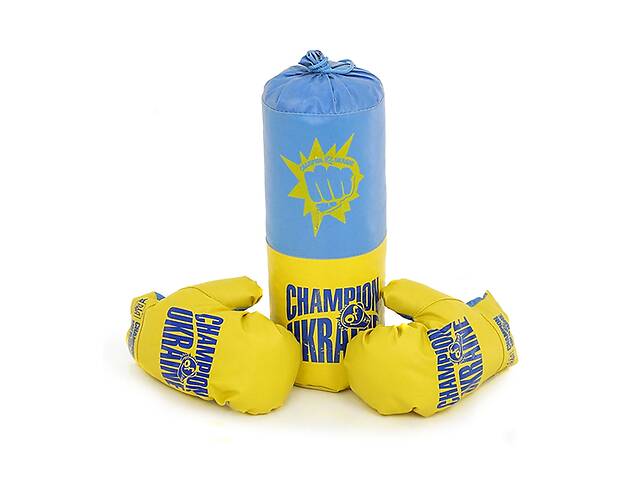 Боксерский набор Danko Toys Желто-синий (0005DT)