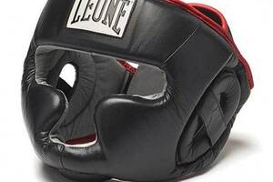 Боксерский шлем Leone Full Cover Leone 1947 L Черный (37333014)