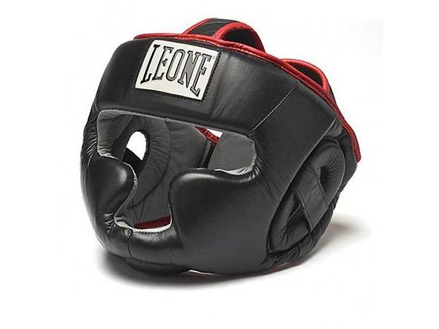 Боксерский шлем Leone Full Cover Leone 1947 M Черный (37333014)