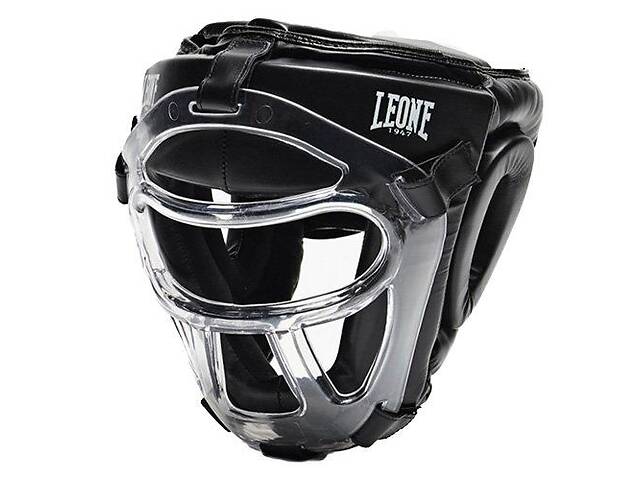 Боксерский шлем Leone Plastic Pad Leone 1947 XS/S Черный (37333042)