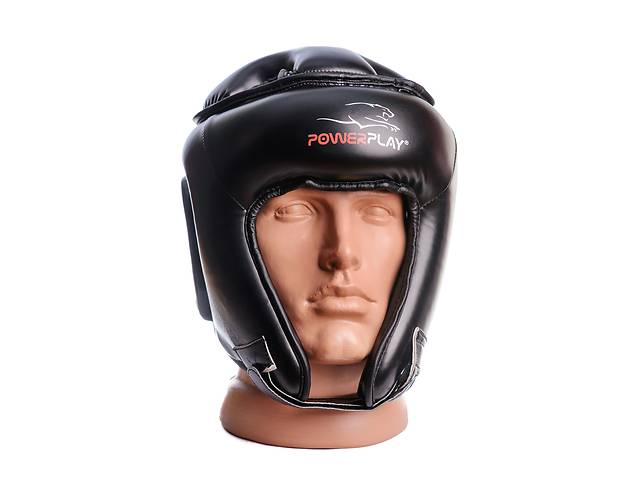 Боксерский шлем турнирный PowerPlay 3045 черный L