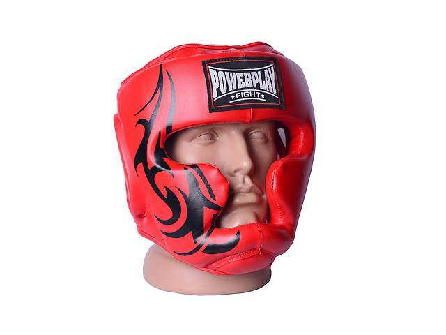 Боксерський шолом тренувальний PowerPlay 3043 L Червоний (PP_3043_L_Red)