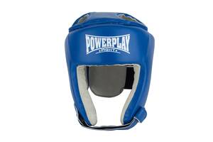 Боксерський шолом тренувальний PowerPlay 3084 M Синий