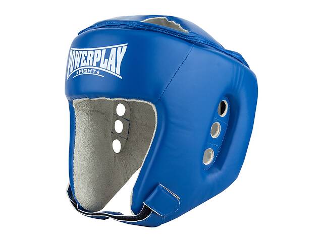 Боксерський шолом тренувальний PowerPlay 3084 S Синий