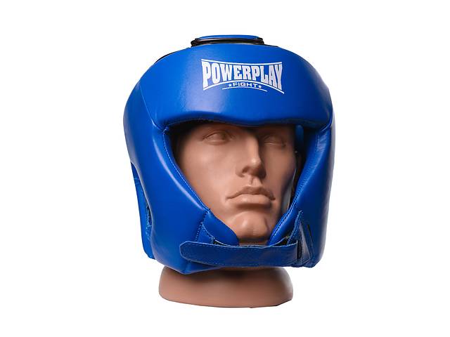 Боксерський шолом турнірний PowerPlay 3049 L Синій (PP_3049_L_Blue)