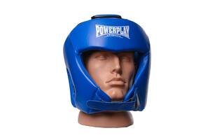 Боксерський шолом турнірний PowerPlay 3049 S Синій (PP_3049_S_Blue)