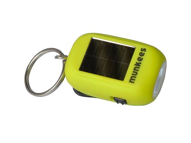 Брелок-ліхтарик Munkees 1101 Mini Solar/Dynamo Flashlight (1012-1101-GR)