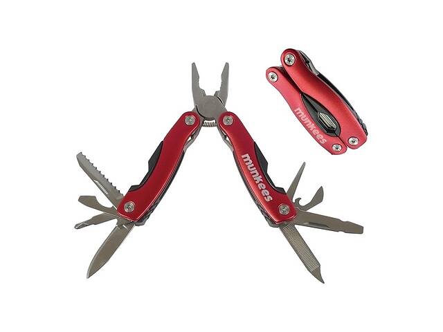 Брелок-мультиинструмент Munkees 2572 SS Multi Tool Red (1012-2572)