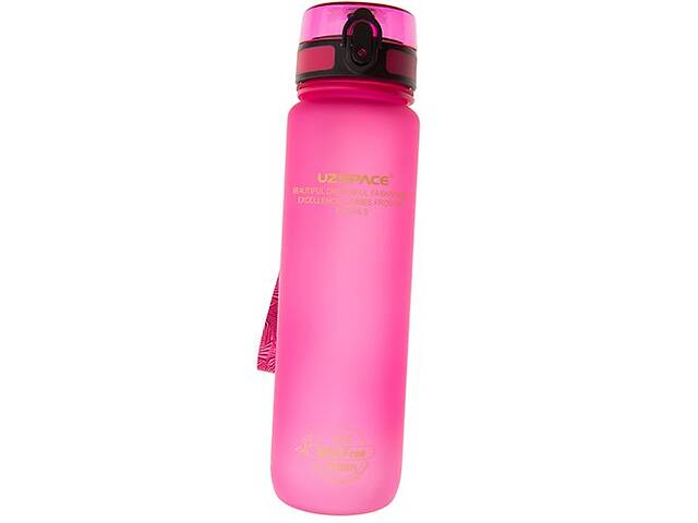 Бутылка для воды Frosted 3038 UZspace 1000мл Розовый (09520004)