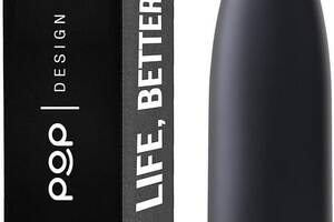 Бутылка для воды с вакуумной изоляцией из нержавеющей стали POP Design, 750 мл