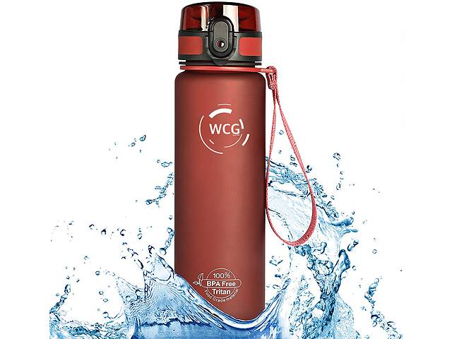 Пляшка для води WCG Red 0.5 л