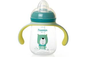 Бутылочка для кормления детская Baby Мистер Пес 260 мл с ручками Fissman DP43978