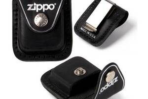 Чехол Zippo с клипсой Черный (LPCBК)